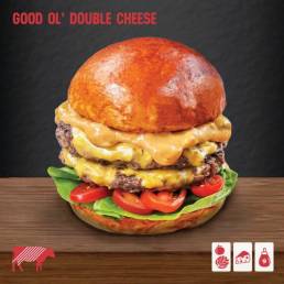 Mymarshall's Co Good Ol' Double Cheese Burger